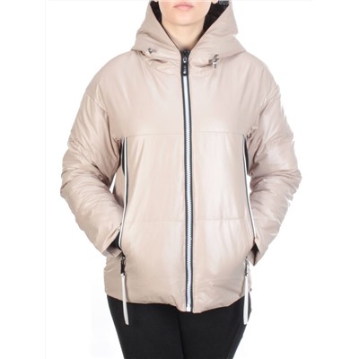 8278 BEIGE Куртка демисезонная женская BAOFANI (100 гр. синтепон)