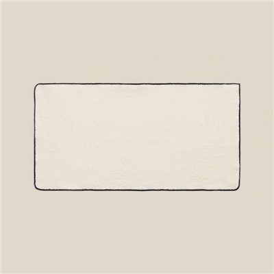 Полотенце махровое SL HOME: Black Frame "Айвори" 90х150 см, 100% хлопок, 470 г/м2
