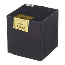 КОНФЕТНИЦА "LEFARD GOLD GLASS" ДИАМЕТР=11 СМ. ВЫСОТА=7 СМ. (КОР=36ШТ.)