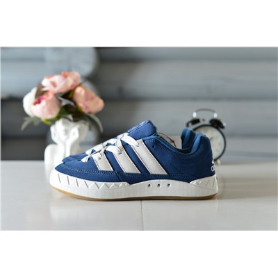 Adidas Adimatic Atmos Blue из натуральной замши