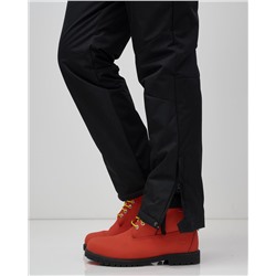 Горнолыжные мужские брюки зимние черного цвета 9800Ch