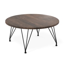 Столик журнальный SHT-TU29/H36/МДФ 80
                        палисандр / черный муар