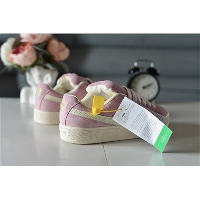 Гламурные Puma Suede XL из натуральной замши