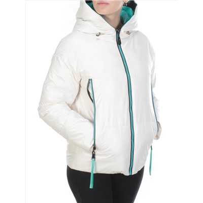 8278 WHITE Куртка демисезонная женская BAOFANI (100 гр. синтепон)