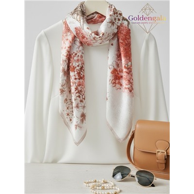 Платок из натурального шелка "Нежность прикосновения" Арт В1057/07