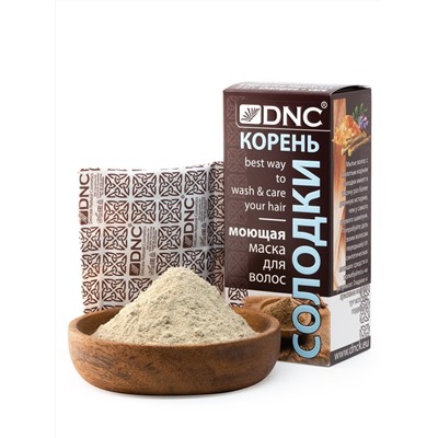 DNC Маска моющая для волос Корень Солодки 4х25г