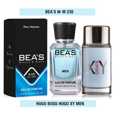 Beas M235 Hugo Boss Hugo XY Men edp 50 ml, Парфюм мужской Beas M235 создан по мотивам аромата Hugo Boss Hugo XY
