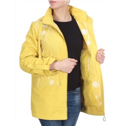 F2087 YELLOW  Ветровка женская MARIA (65%хлопок 35% полиэстер)