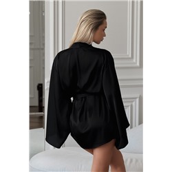 0021-NB ЧЕРНЫЙ ХАЛАТ01509522916