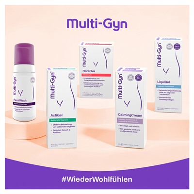 Multi-Gyn Vaginaldusche Мульти-гин Интимный гель для душа + 10 таблеток, 1 шт.