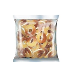 «KrutFrut», мармелад жевательный «Колечки со вкусом колы» (упаковка 0,5 кг)