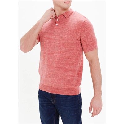 Short Sleeve Space Dye Polo Shirt