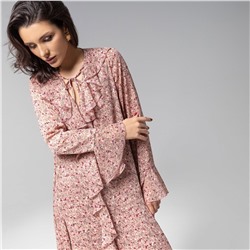 Платье с воланами, Для восхищенных взглядов (pink)