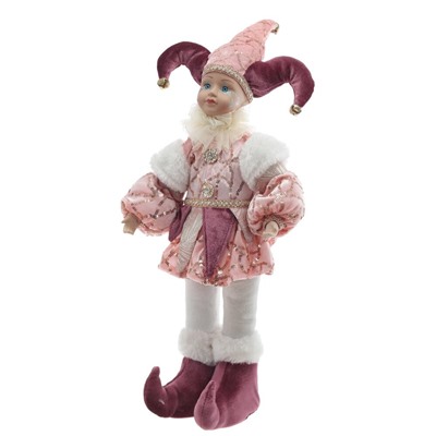 GAEM Игрушка набивная "Клоун"(муз, движ), L17 W13 H45 см