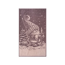 Полотенце махровое 6с103.412ж1 Рождественской ночью (т.с.мальв1) 50х90см