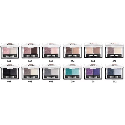 Pupa Тени для век двойные DUO VAMP! 001