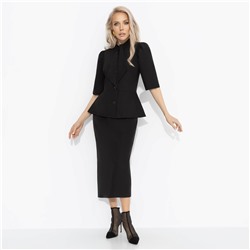 Жакет приталенного силуэта, Точка опоры