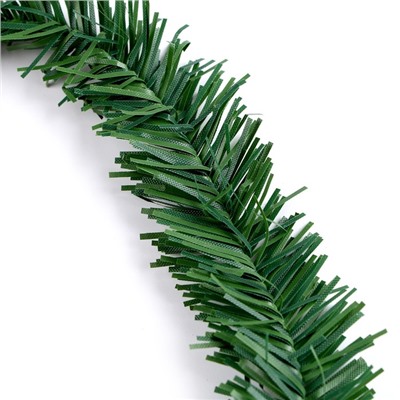 Проволока для поделок и декора «Хвоя» длина — 5 м, диаметр — 3.5 см, зелёная