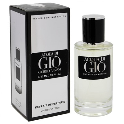 Tester Extrait de Perfume Giorgio Armani Acqua Di Gio edp for men 62 ml