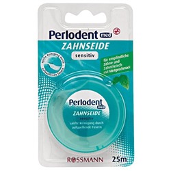 Prokudent Zahnseide sensitiv Мед Зубная нить Чувствительная для чувствительных зубов 25 м