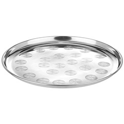 ПОДНОС AGNESS, КРУГЛЫЙ, 40 СМ. БЕЗ УПАКОВКИ (КОР=48ШТ.)