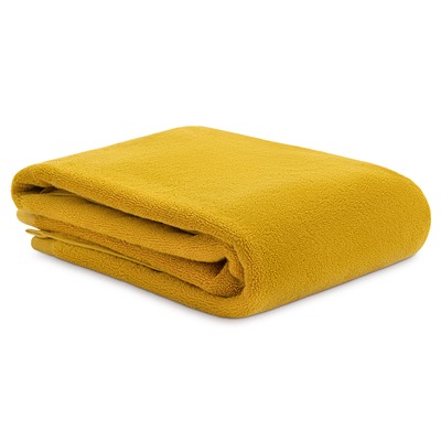 Полотенце банное цвета охры из коллекции Essential, 90х150 см