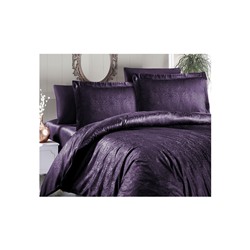 Сатиновое Постельное Белье Евро 2 сп. JACQUARD SATEN First Choice