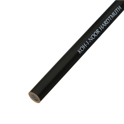 Карандаш незаточенный 4.3 мм, Koh-I-Noor 3263/5, по стеклу, металлу, пластику, чёрный, L=175 мм, МИКС упаковки