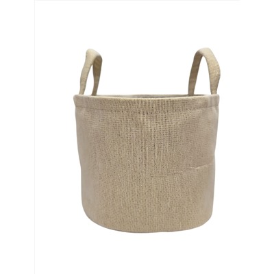 Гобелен золото Корзина диаметр 17 см высота 14 см 2520010