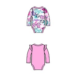 Боди для девочки, 2 шт. в комплекте