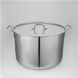 Котёл Катунь «Общепит», 40 л, d=45 см, h=28.5 см, капсульное дно, индукция, нержавеющая сталь