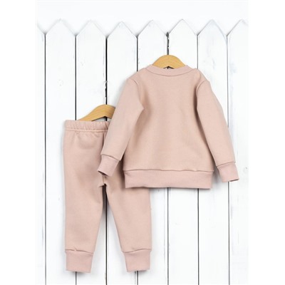 Комплект для девочки Baby Boom КД482/8-Ф Кошка светлая пудра