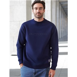 Свитшот из премиального футера трехнитки с начесом