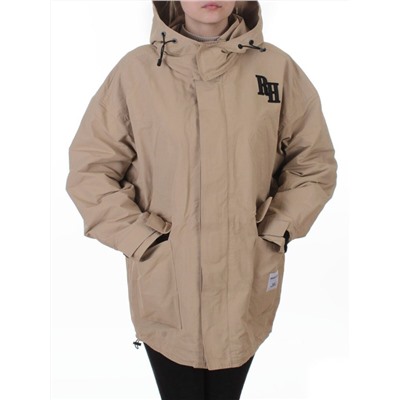 3097 BEIGE Куртка демисезонная женская (100 гр. холлофайбер)