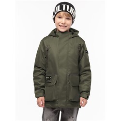 Куртка утеплённая для мальчика NIKASTYLE 4м3525 Хаки Nikastyle