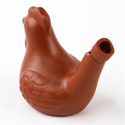 Свистулька керамическая «Курочка», для росписи 3.5×6.5×6 см