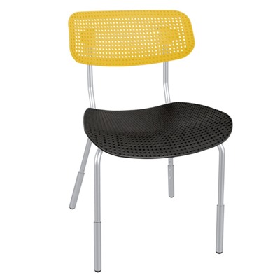 Стул SHT-S85PB-1
                        черный / желтый / хром лак