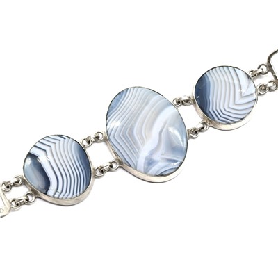 Браслет агат тиманский 21см.