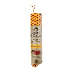 Sobrasada tradicional IGP de Mallorca El Zargal  sin gluten y sin lactosa 250 g.