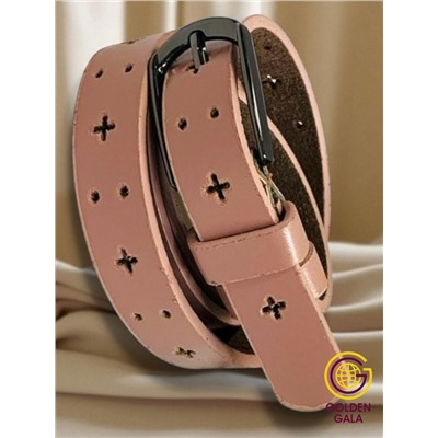 Ремень женский из экокожи 115 см Р21 тип 1