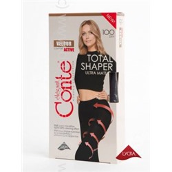 Колготки женские Velour Active 100 2-4 Conte Дроп