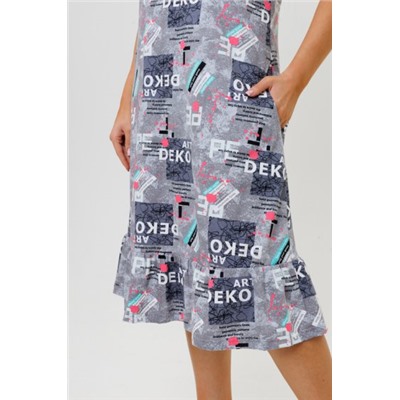 Платье домашнее, Моделлини трикотаж, 2185 оптом