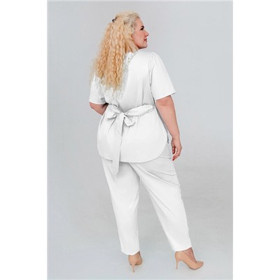 Брюки медицинские женские 1-17-04-0 / ADVA Белые (0F)