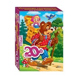 Пазлы 20 "Маша и Медведь" (Mini-maxi)