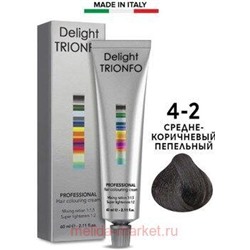 CD Делайт-Триумфо Стойкая Крем-краска 4-2 средне-коричневый пепельный 60 мл