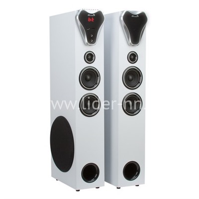 Колонка 10" (20-80 HOME SOUND) динамик 8шт/2х10"; 4х4"; 2х1.5" комплект 2 колонки ELTRONIC (белая)