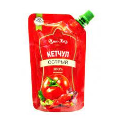 Цинказ Кетчуп 250гр Острый, дойпак