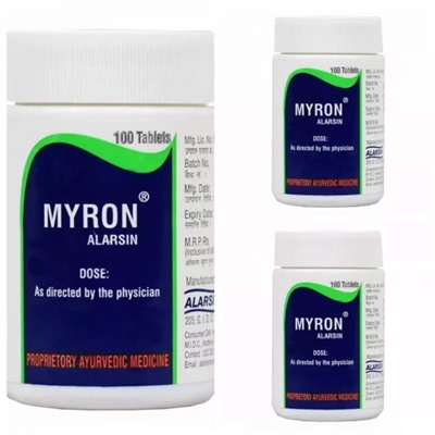 Набор Майрон (3 x 100 таб), Myron Set, произв. Alarsin