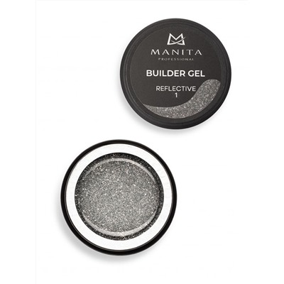 Manita Professional Гель моделирующий для ногтей светоотражающий / Builder Gel Reflective №01, 15 мл