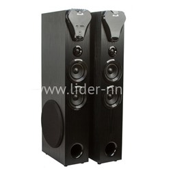 Колонка 10" (20-80 HOME SOUND) динамик 8шт/2х10"; 4х4"; 2х1.5" комплект 2 колонки ELTRONIC (черная)